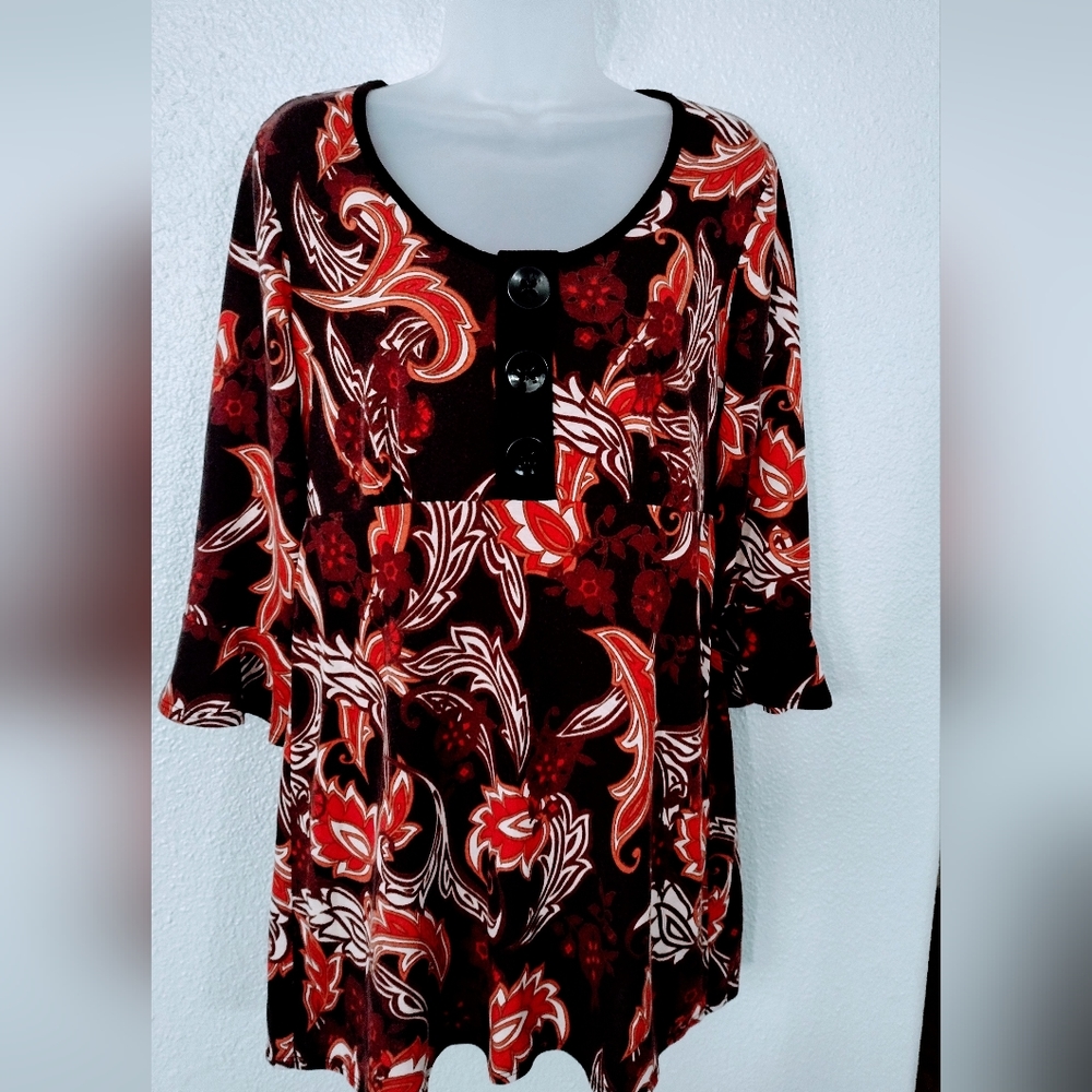 Ladies Floral Print Top